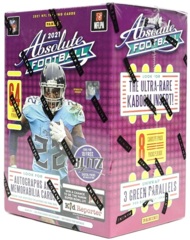 2021 Panini ABSOLUTE NFL Football BLASTER Box